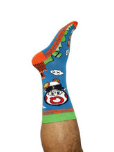 Chaussettes colorés par paire ou à l'unique marque français avec design en collaboration avec des artistes par Quanailles sur meanwhile boutique